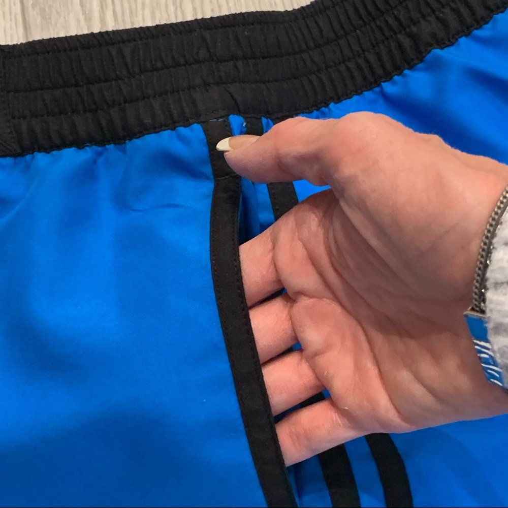ADIDAS Lined Blue Swim Board Shorts Size M - Picture 11 of 12